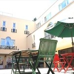 Kyukaruizawa Company cafeteria - 中庭テラスでのご飲食もおススメ！