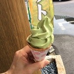 七宗御殿 - 抹茶ソフト310円