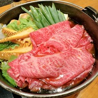 すき焼きと牛まぶし ももしき - すき焼き