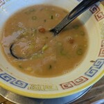 大砲ラーメン  - 完食❗️