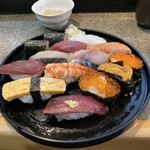 歩 - にぎり12貫　1400円