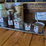 大砲ラーメン  - 大砲ラーメンと言えば下ろしニンニクと辛子ニンニク