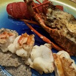 鉄板焼 grow - イセエビの鉄板焼き