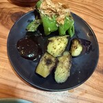 うつけ - 炭焼き野菜二種盛り