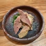 うつけ - 鶏肝の絹煮