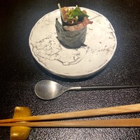 日本料理 ゆいんち - カツオ巻？