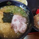 ラーメンショップ 吾妻屋 - 半チャーハンセット(塩)