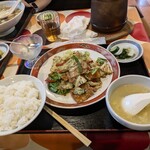 中華菜館しま - 回鍋肉定食