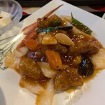 中華菜館しま - 酢豚定食