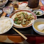中華菜館しま - 回鍋肉定食