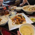 中華菜館しま - 酢豚定食