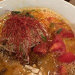 人力俥 - 角切りのトマトが甘い！