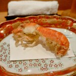 鮨 久保田 - 若シャコの揚物