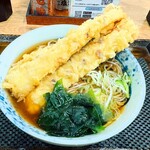 しぶそば - ちくわ天そば¥560