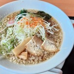 幸楽苑 - 背脂中華そば+各トッピング