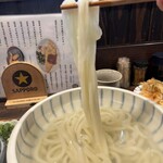 釜あげ饂飩 楽 - 釜揚げうどんうどん◥█̆̈◤࿉∥サイコー