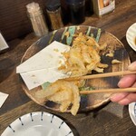 釜あげ饂飩 楽 - かきあげ美味しい