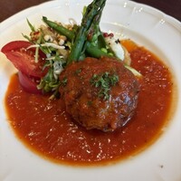 京洋食 まつもと - ハンバーグトマトソース