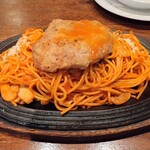 ごちそうさま - 料理写真:ナポリタンハンバーグ