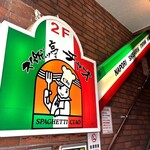 スパゲッ亭チャオ - 看板