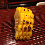 寿司処 しん - トウモロコシのお浸し（出汁漬け）