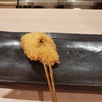 お出汁で食べる串かつと釜めしの専門店 ぎん庵 - 