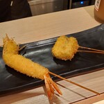 お出汁で食べる串かつと釜めしの専門店 ぎん庵 京橋 - 