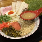 豚魂78 - 特製醤油豚骨ラーメン