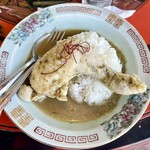 南天飯店 - 鶏のグリーンカレー　780円