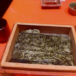 上野藪そば - 焼き海苔