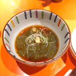 上野藪そば - 新物もずく酢