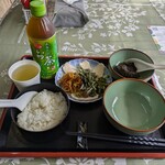 味咲 - もずく冷やし茶漬けセット 850円　(2024.12)