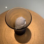 リベルターブル - 大吟醸のアイス、甘さはほぼなく塩気があって好み