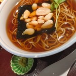 上野藪そば - あられそば