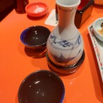 上野藪そば - 菊正宗冷（常温）