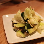 路地裏魚金 - 漬け物盛り合わせ