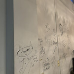 吟魚のはなれ  吟チロリ - 壁にサイン！？