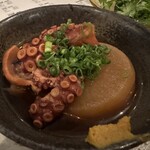 高橋マート - ⚫︎蛸と大根　味染みててうめ〜❤️