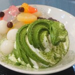玉露軒 - ソフトクリームサイド