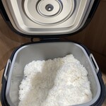 焼肉 中村屋 - 綺麗なお米でした