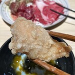 焼肉 中村屋 - 唐揚げ一つだけ食べた
