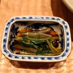 伯雲 - 花山椒のお浸し