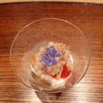 伯雲 - 佐賀県産の苺「淡雪」とヨーグルトのアイス