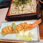 阿づ満庵 支店 - 天ぷらざる蕎麦