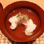 伯雲 - 青森の鮎魚女の葛叩き椀