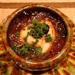 伯雲 - 河豚の白子のタレ焼きと花山椒