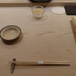 鮨 なんば - カウンター