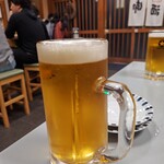 一月家 - 生ビール中