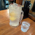 北海道マルハ酒場 - レモンサワー