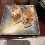 あみだそば 福の井 - 焼き鯖寿司